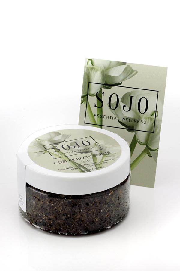 Coffee Body Scrub 250g Shop Body Care Products SOJO Essential Wellness